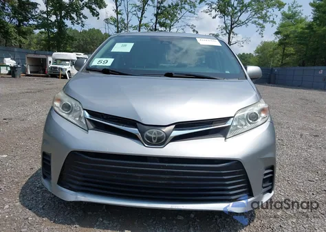 2018 Toyota Sienna Le 8 Passenger from USA, damaged, VIN 5TDKZ3DC1JS910324